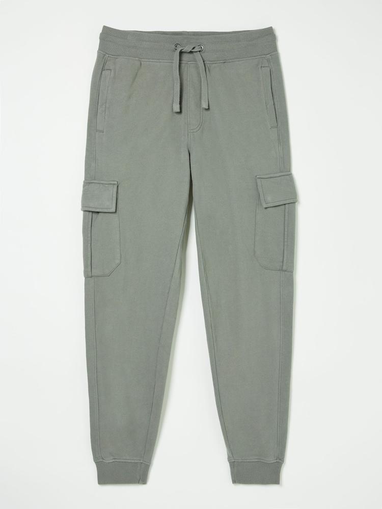 fat face Brooke Khaki Green Cargo Joggers