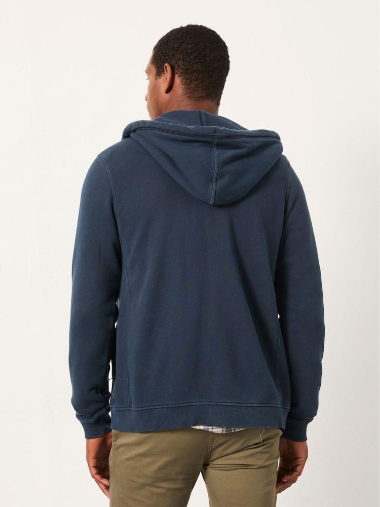 Fat Face Brooke Navy Brooke Zip Through Hoodie