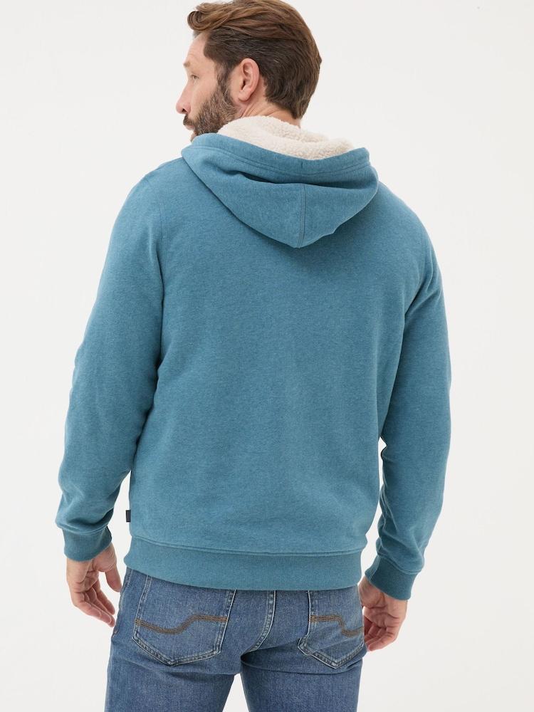 Fat Face Brooke Teal Blue Hoodies