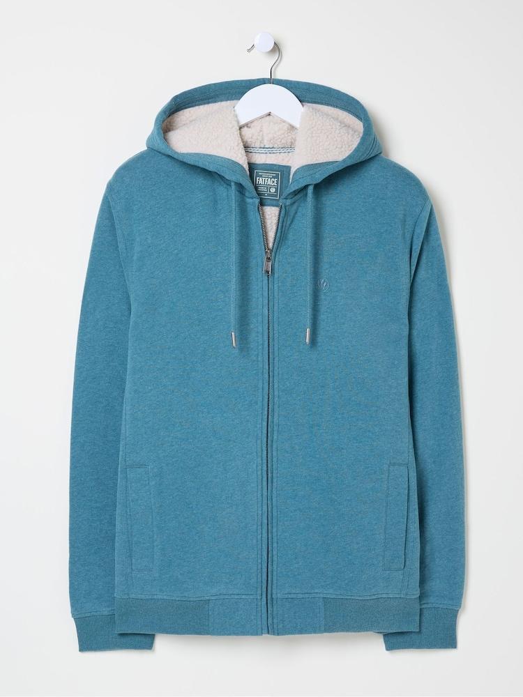 fat face Brooke Teal Blue Hoodies
