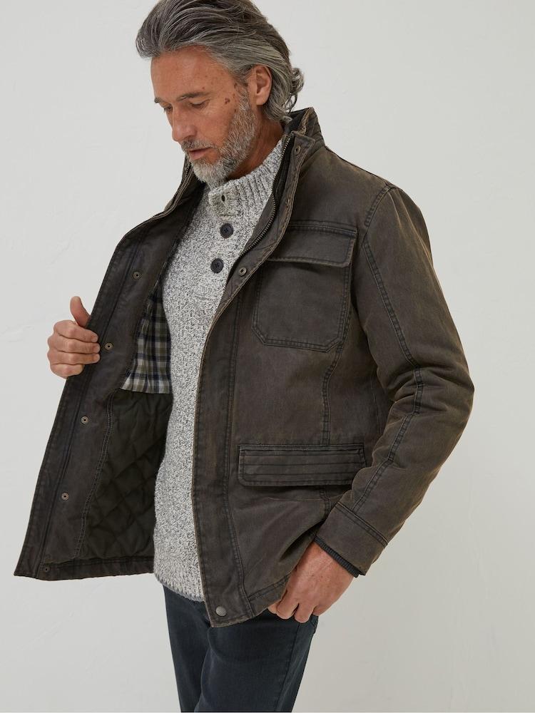 Fat Face Brown Broadsands Four Pocket Jacket