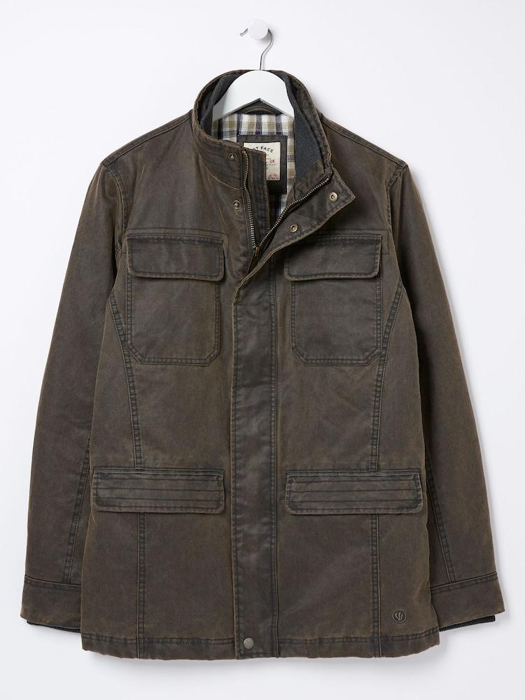 fat face Brown Broadsands Four Pocket Jacket