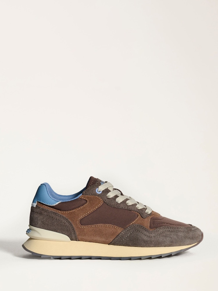 Fat Face Brown City Amsterdam Trainers