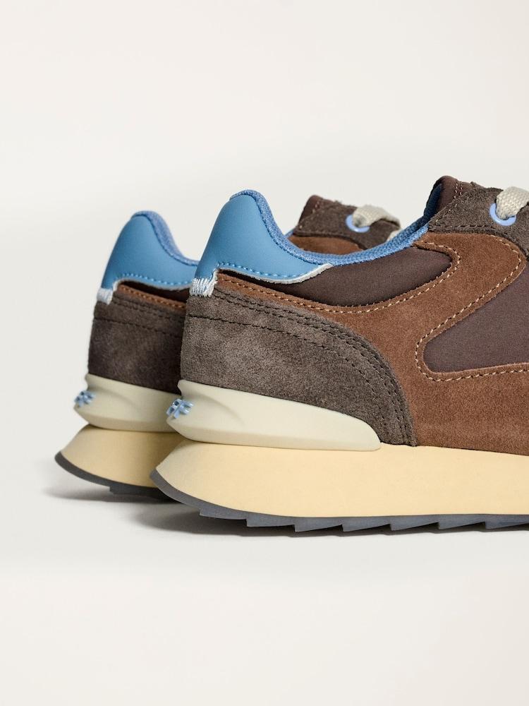 Fat Face Brown City Amsterdam Trainers