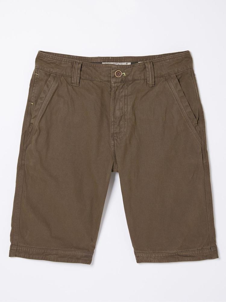 fat face Brown Cove Flat Front Shorts