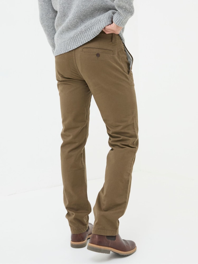 Fat Face Brown Modern Coastal Chinos