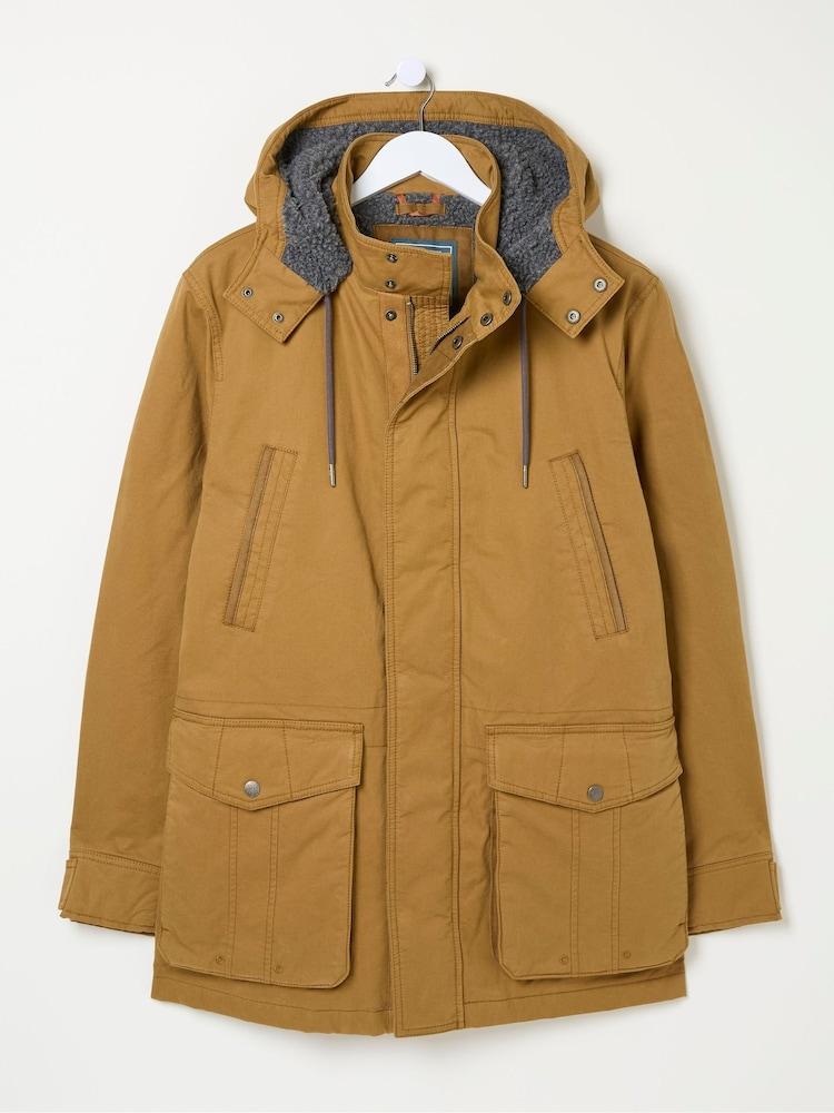 fat face Brown Parracombe Parka