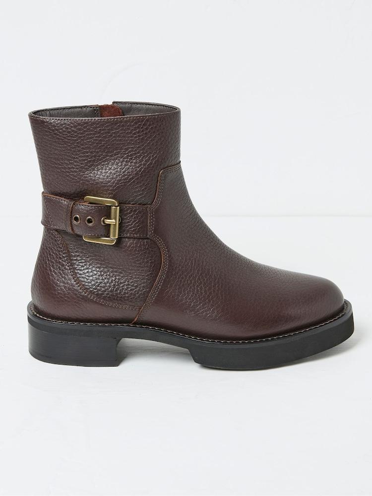 Fat Face Brown Scout Chunky Boots