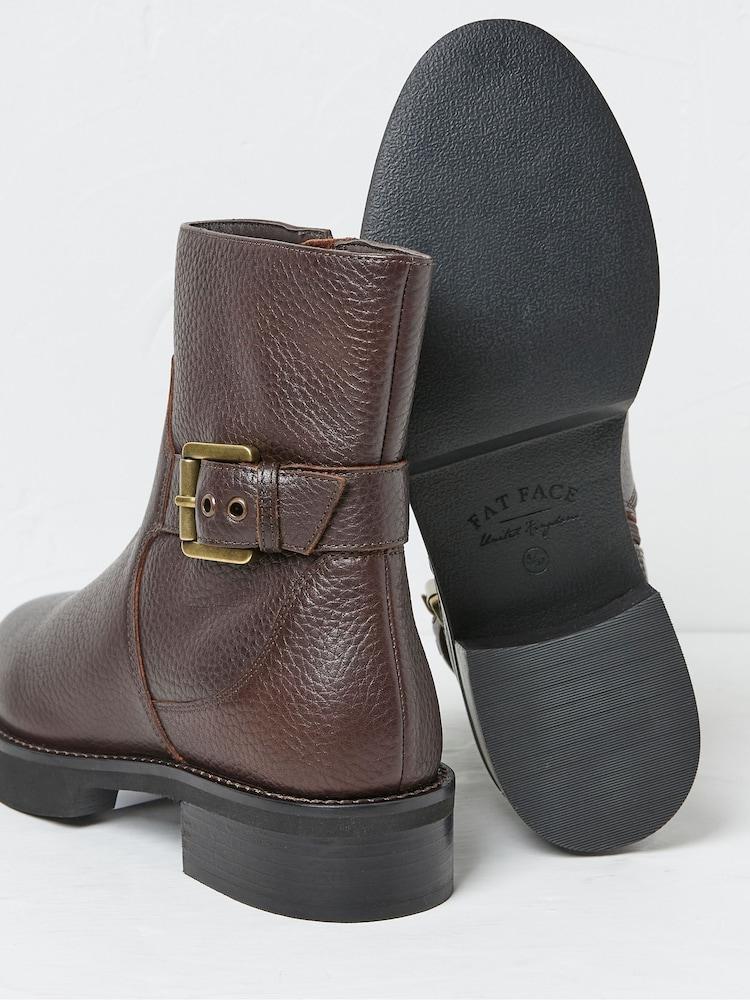 Fat Face Brown Scout Chunky Boots