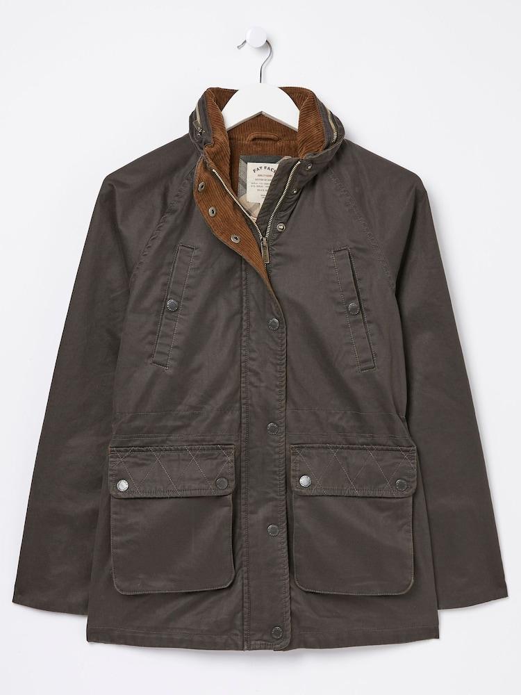 fat face Brown Sussex Heritage Coat