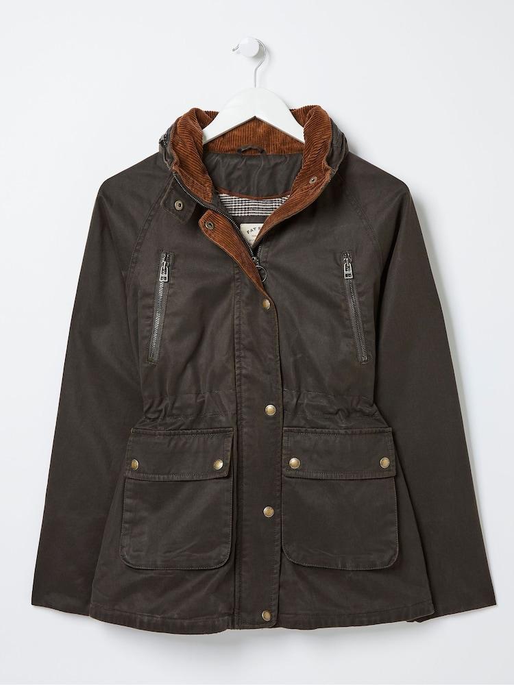 fat face Brown Sussex Jacket