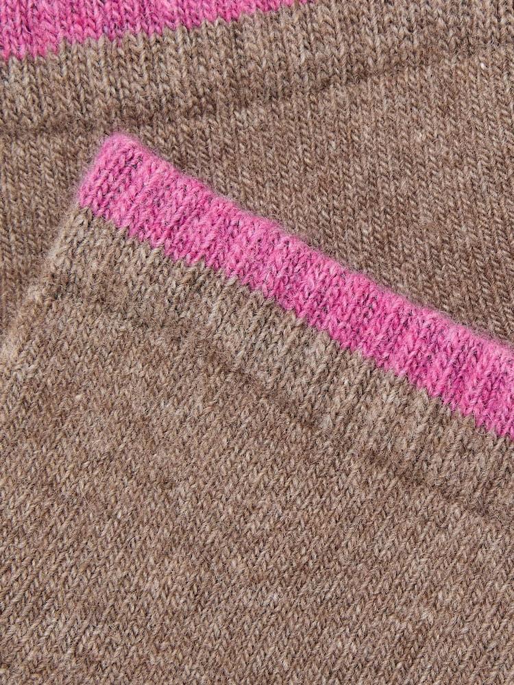 fat face Brown Thermal Lounge Socks