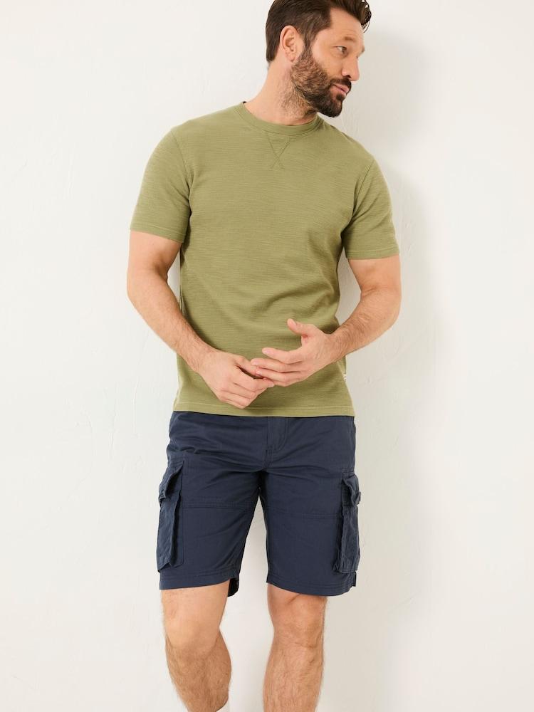 Fat Face Bude Navy Cargo Shorts