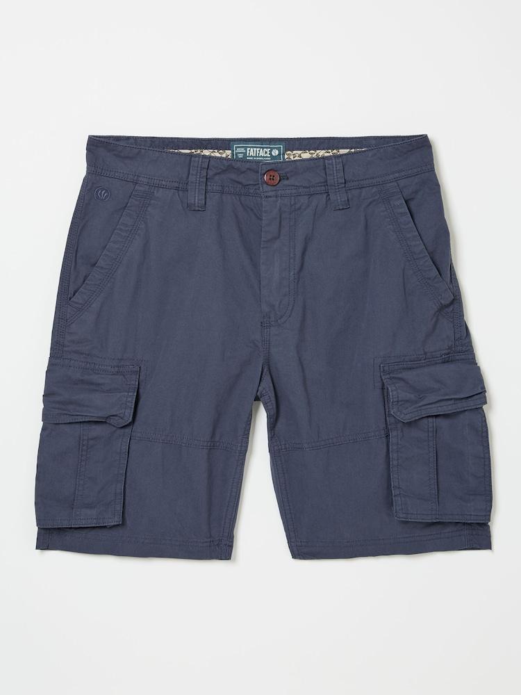 fat face Bude Navy Cargo Shorts