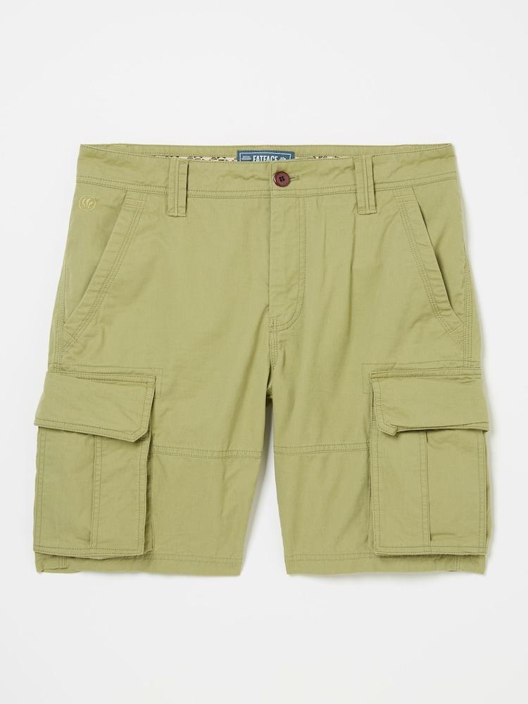 fat face Bude Olive Green Cargo Shorts