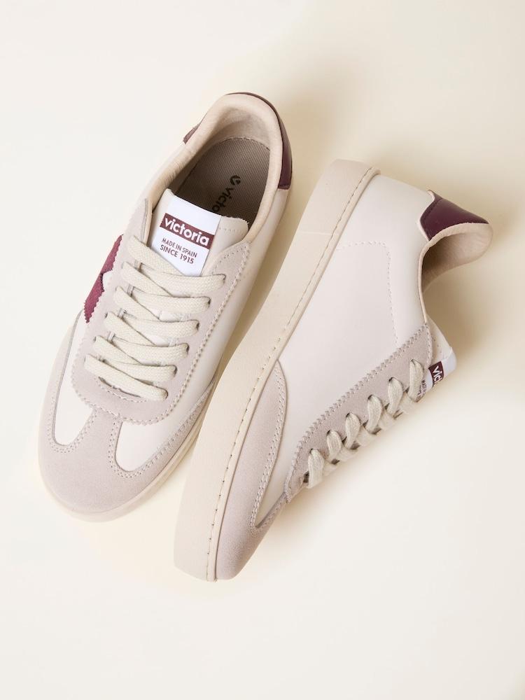 fat face Burgundy Red Victoria Berlin Trainers