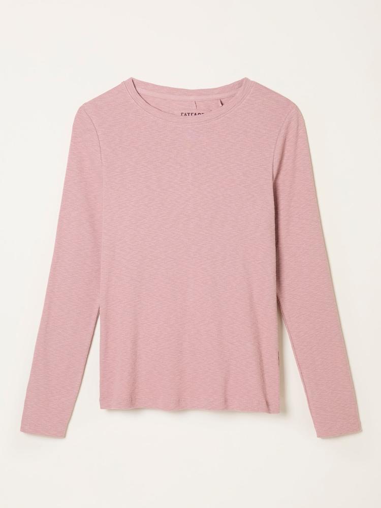 fat face Callie Pink Long Sleeve Top