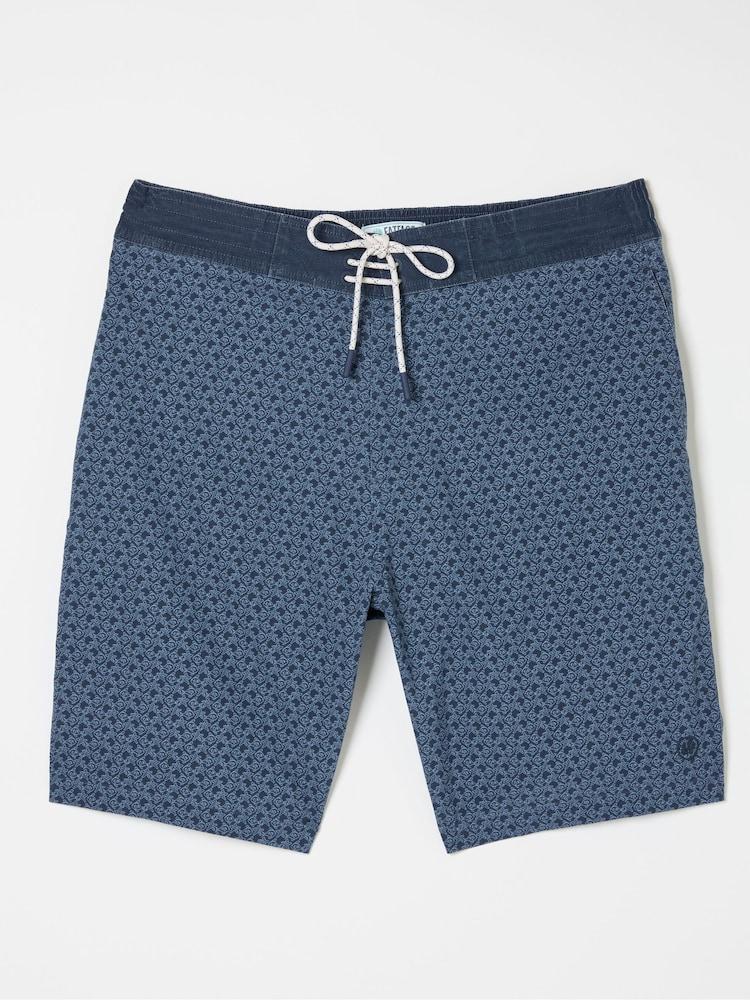 fat face Camber Blue Star Fish Swim Shorts