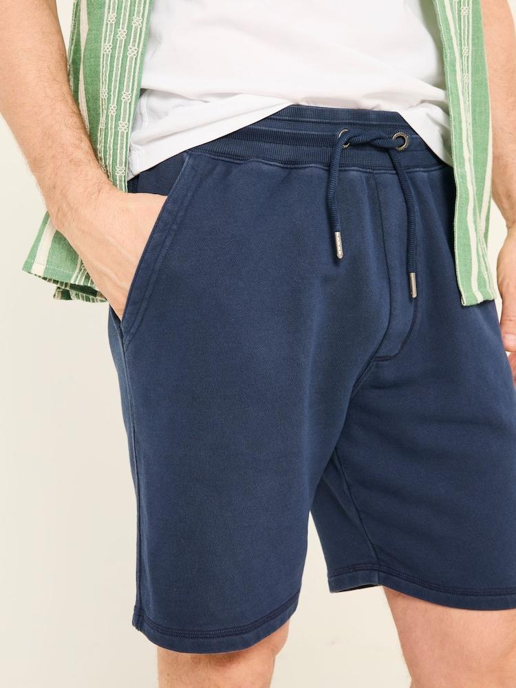 Fat Face Cambourne Navy Sweat Short