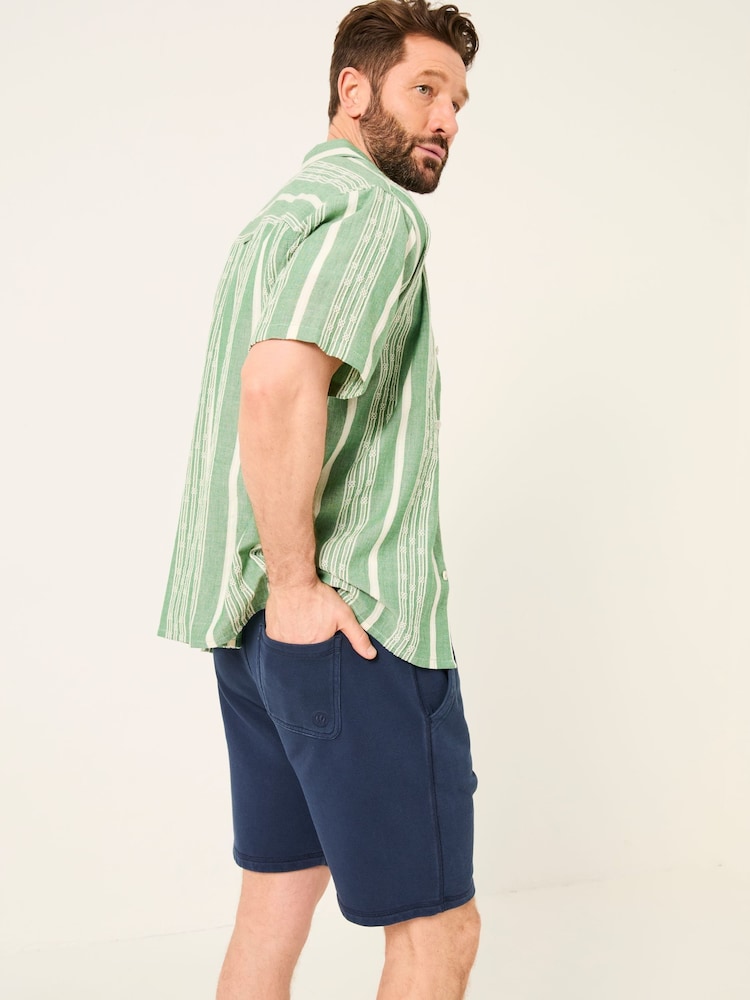 Fat Face Cambourne Navy Sweat Short