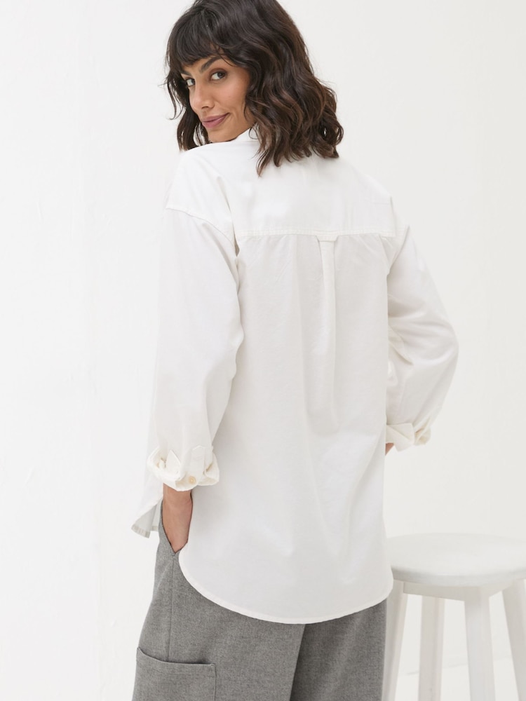 Fat Face Carolin White Shirt