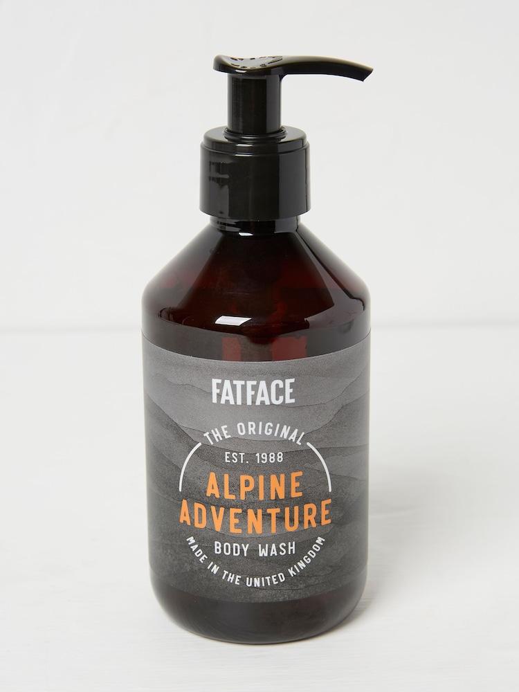 Fat Face Charcoal Grey Alpine Adventures Body Wash