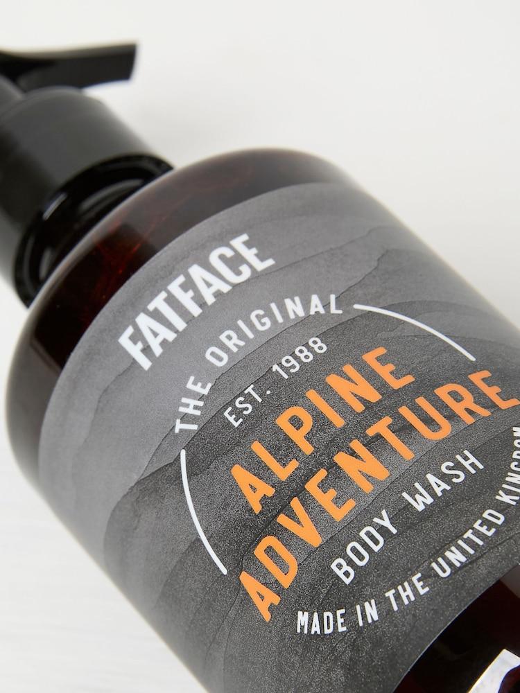 fat face Charcoal Grey Alpine Adventures Body Wash