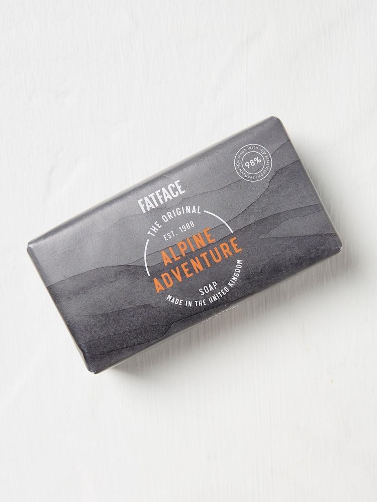 Fat Face Charcoal Grey Alpine Adventures Soap