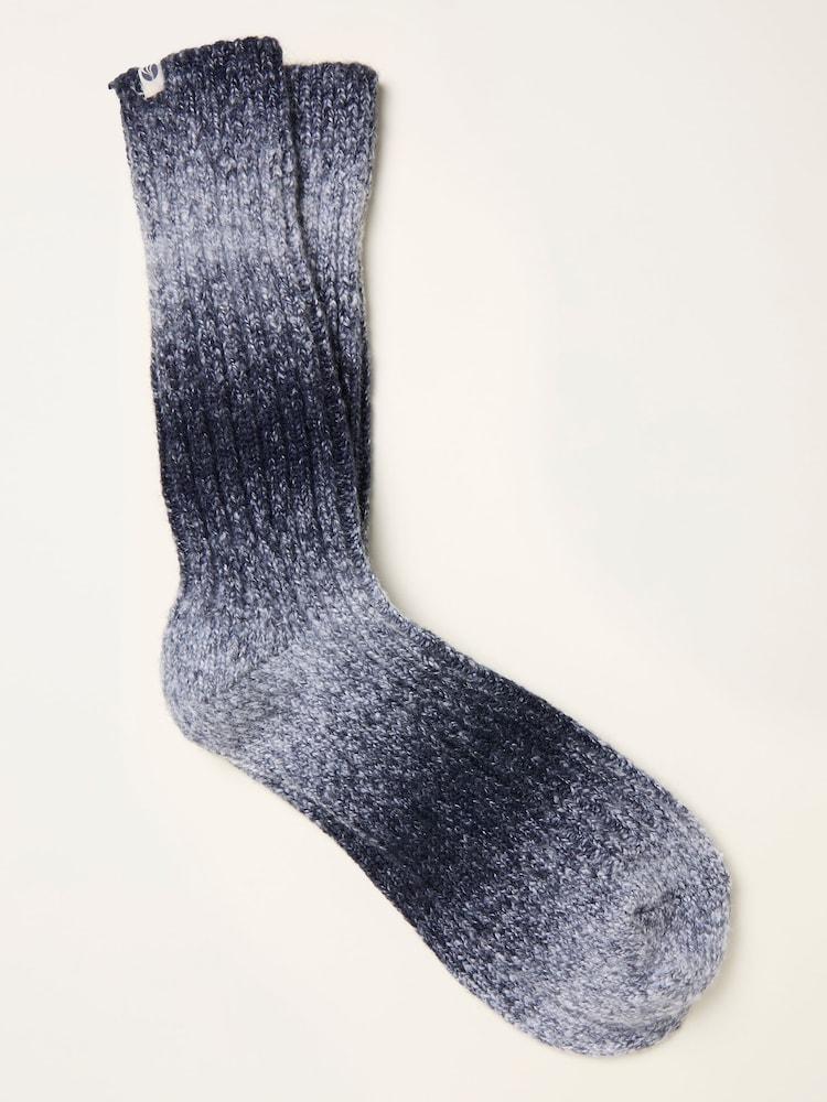 Fat Face Charcoal Grey Boot Socks