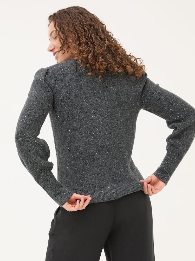 Fat Face Charcoal Grey Jasmine Jumper