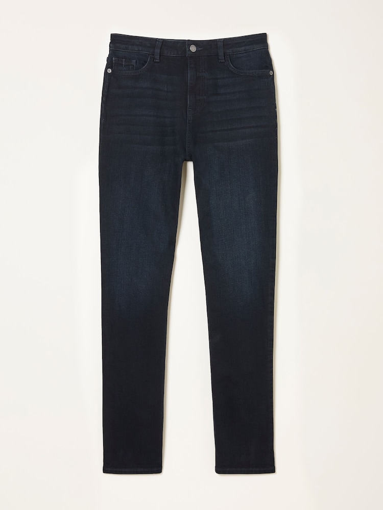 fat face Chesham Denim Dark Blue Girlfriend Jeans