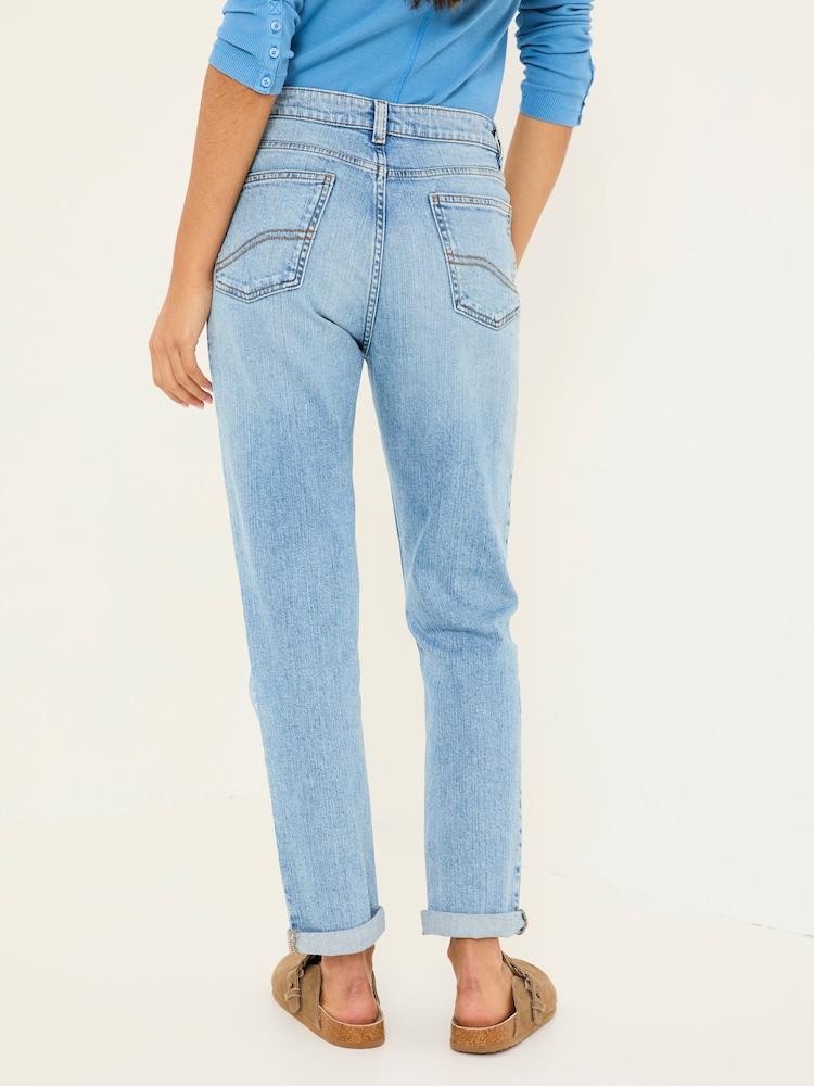 Fat Face Chesham Light Blue Denim Girlfriend Jeans