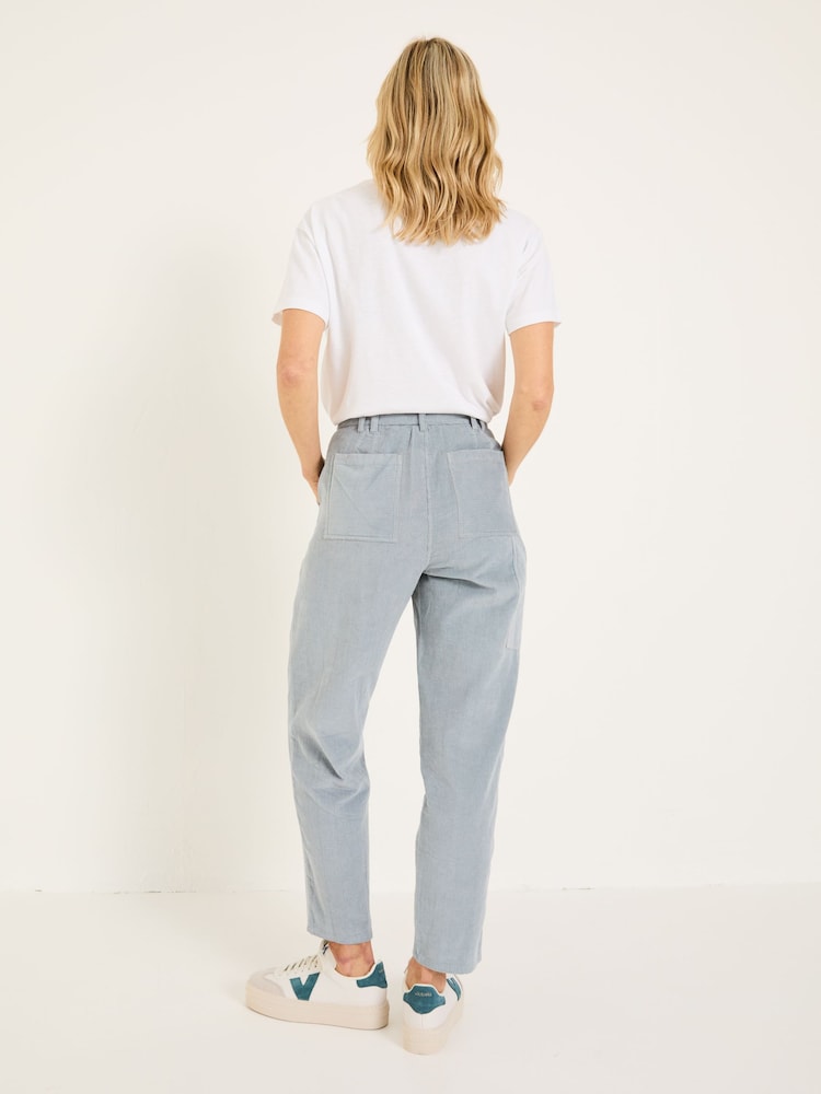 Fat Face Chesil Pale Blue Cord Trousers