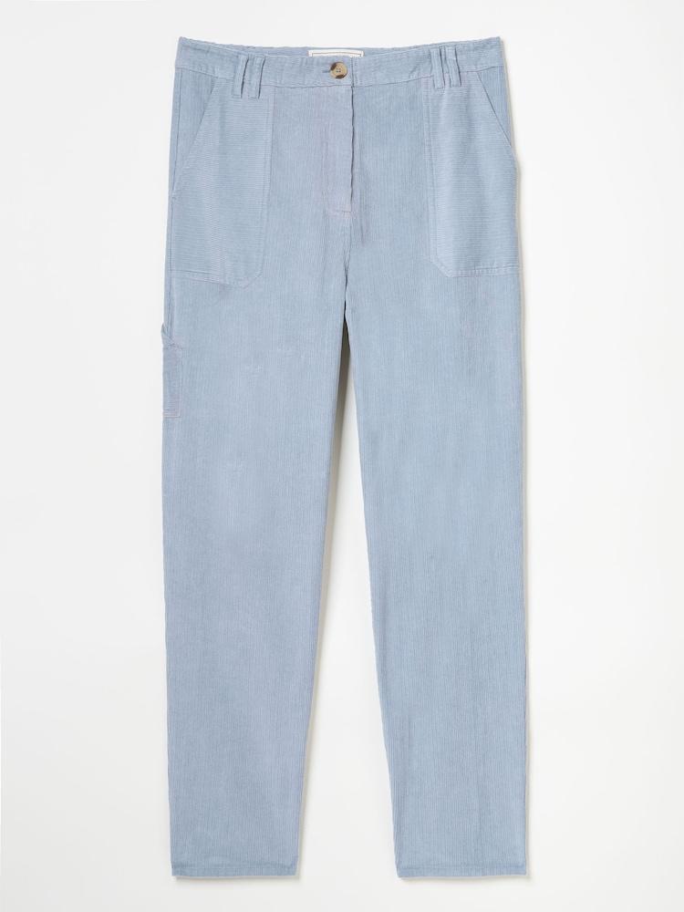 fat face Chesil Pale Blue Cord Trousers