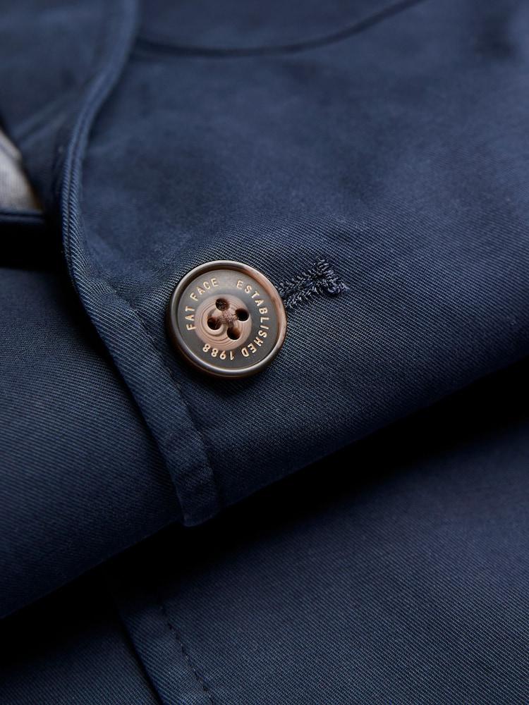 fat face Chilworth Navy 100% Cotton Blazer