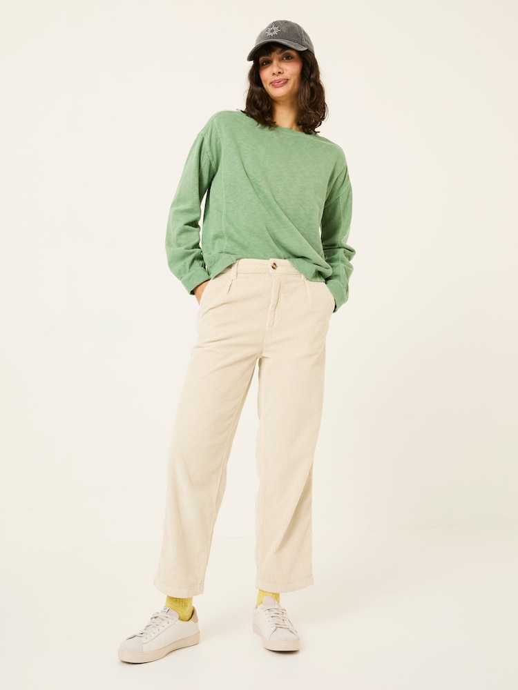 Fat Face Cinnamon Natural Cord Trousers