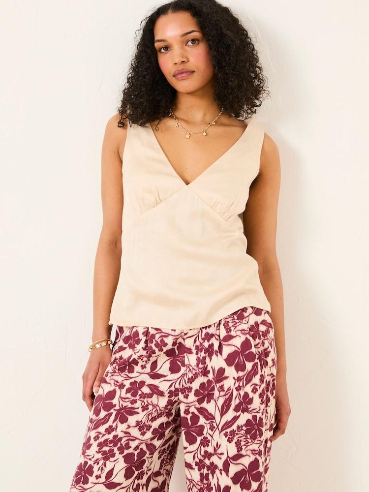 Fat Face Cordelia Ivory Camisole