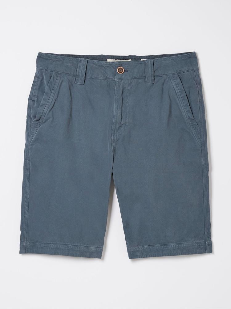 fat face Cove Blue Flat Front Shorts