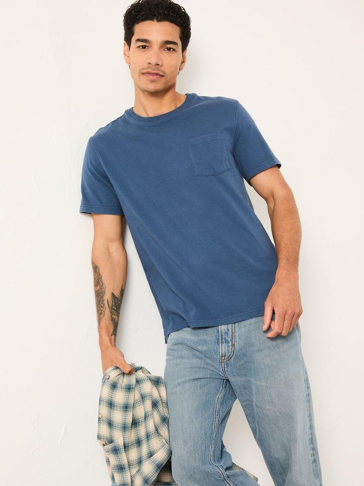 Fat Face Cove French Navy Pocket T-Shirt