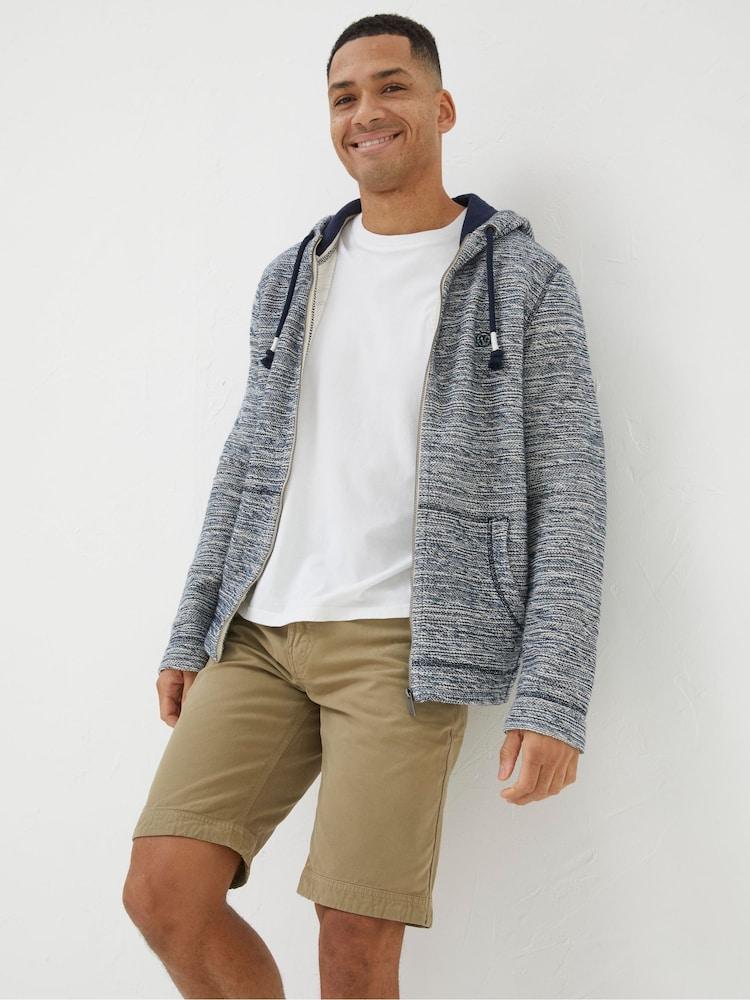 Fat Face Cove Green Flat Front Shorts