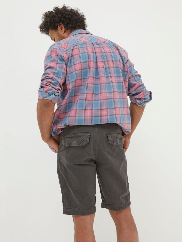 Fat Face Cove Grey Flat Front Shorts