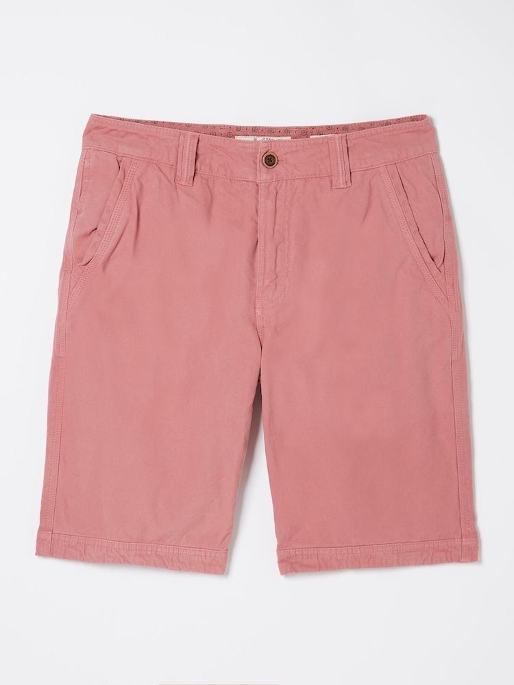 fat face Cove Pink Flat Front Shorts