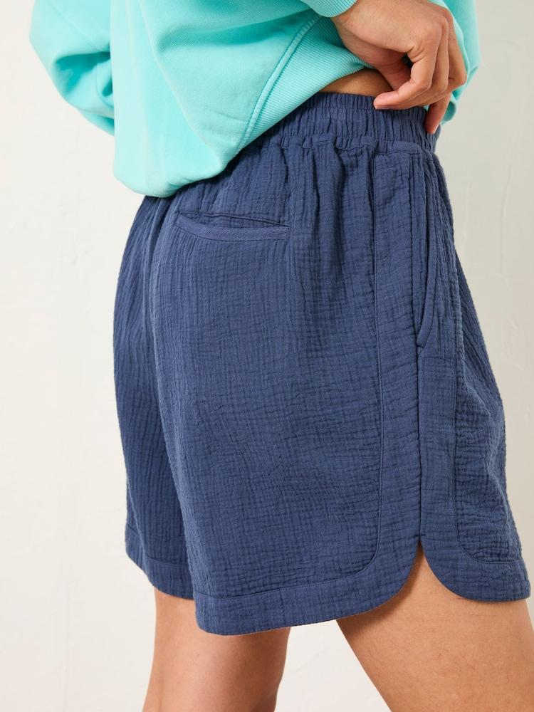 fat face Dani Blue Doubles 100% Cotton Shorts