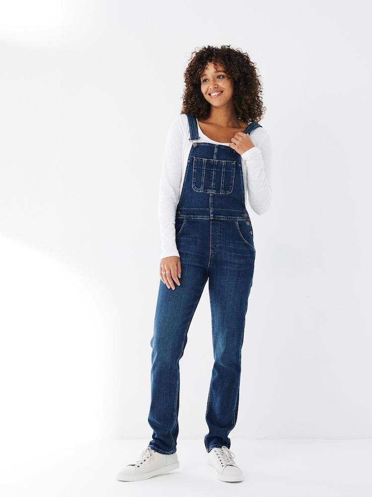 Fat Face Dark Blue Lewes Denim Dungarees