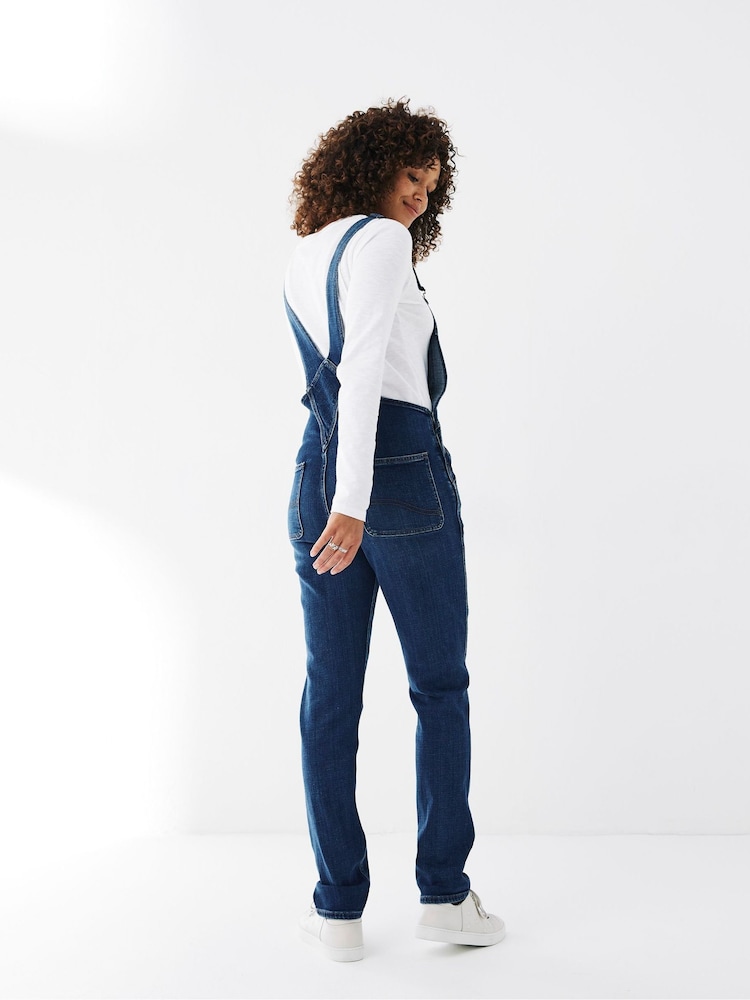 Fat Face Dark Blue Lewes Denim Dungarees