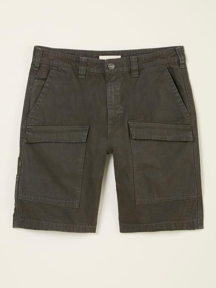 fat face Dark Brown Beeble Utility Shorts