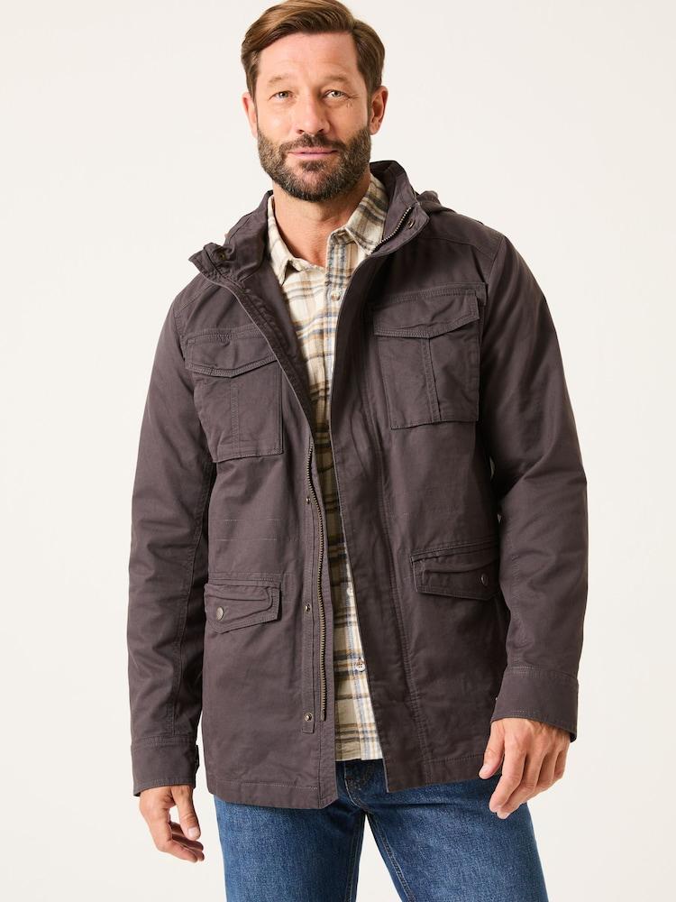 Fat Face Dark Brown Calcott Jacket