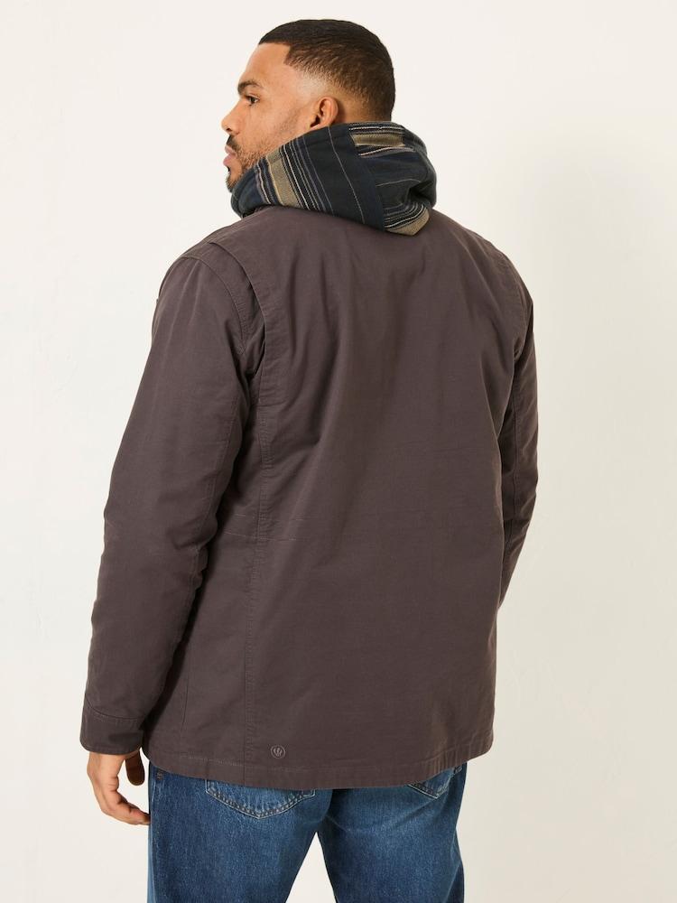 Fat Face Dark Brown Calcott Jacket