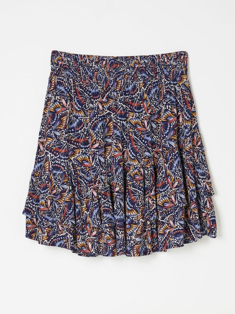 fat face Dark Navy Becca Skirt
