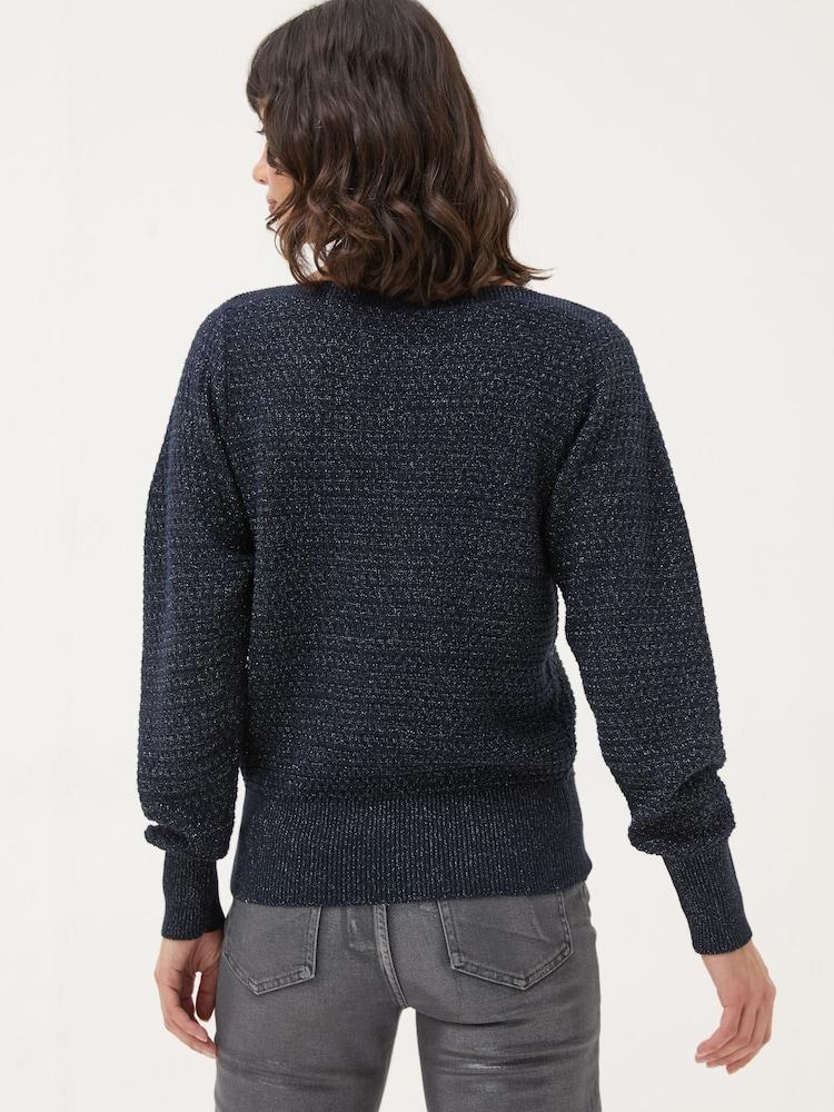 Fat Face Dark Navy Lara Sparkle Jumper